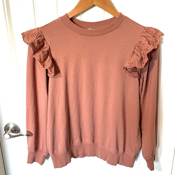 NEW Matilda Jane Good Hart Eleanor Top Burnt Orange Sweatshirt - Picture 3 of 10